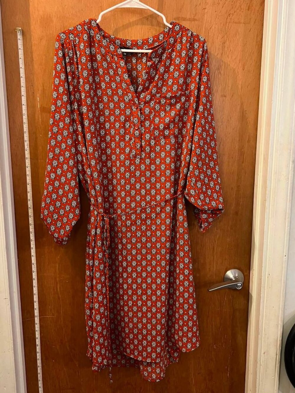 Size 2X - Ryan Wythe - Cute Fall Long Sleeve Dress